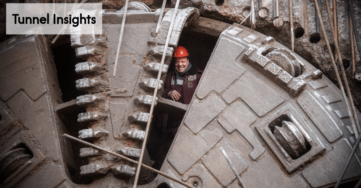 Tunnel Boring Machine in action