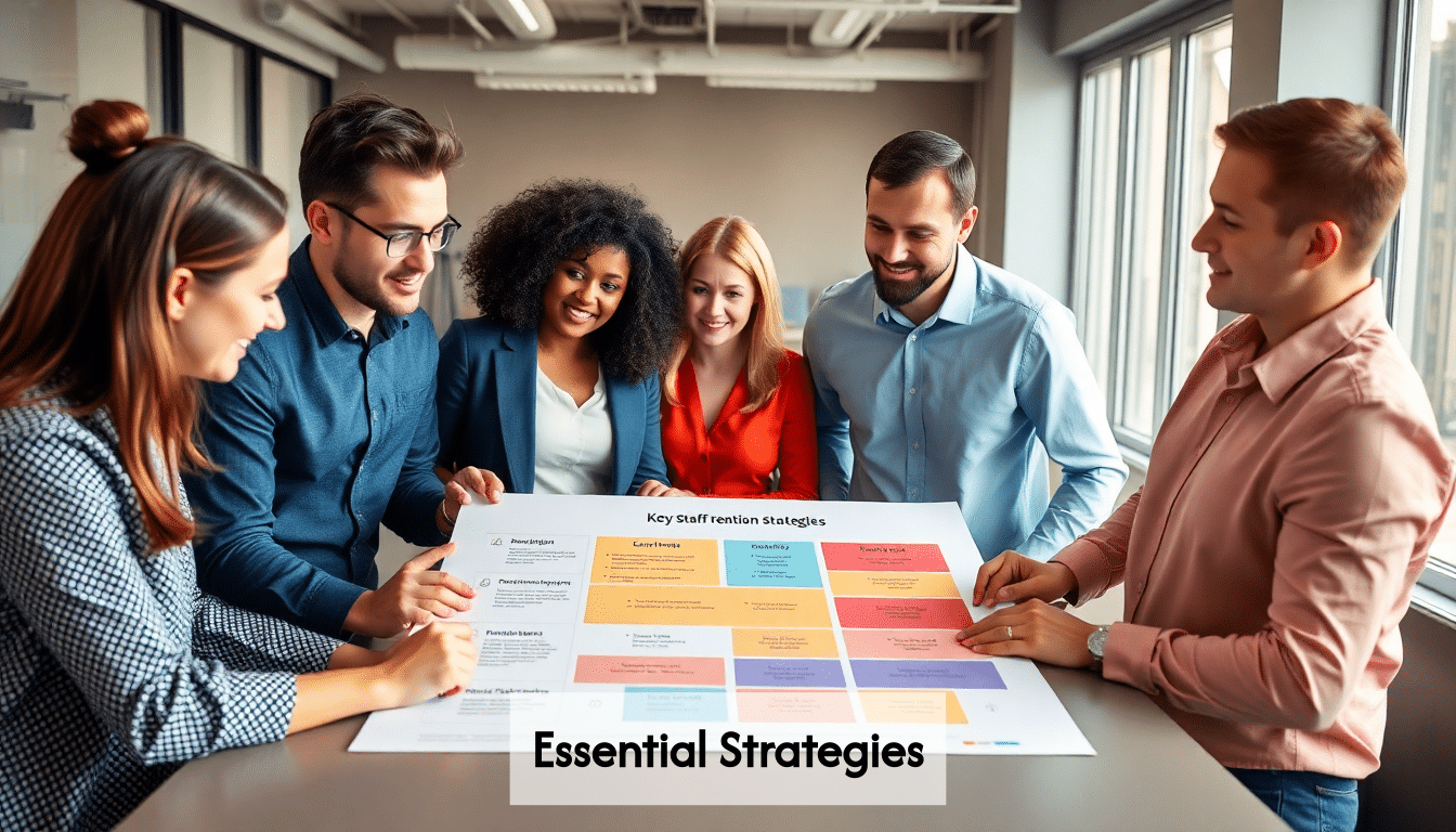 Staff Retention Strategies Chart