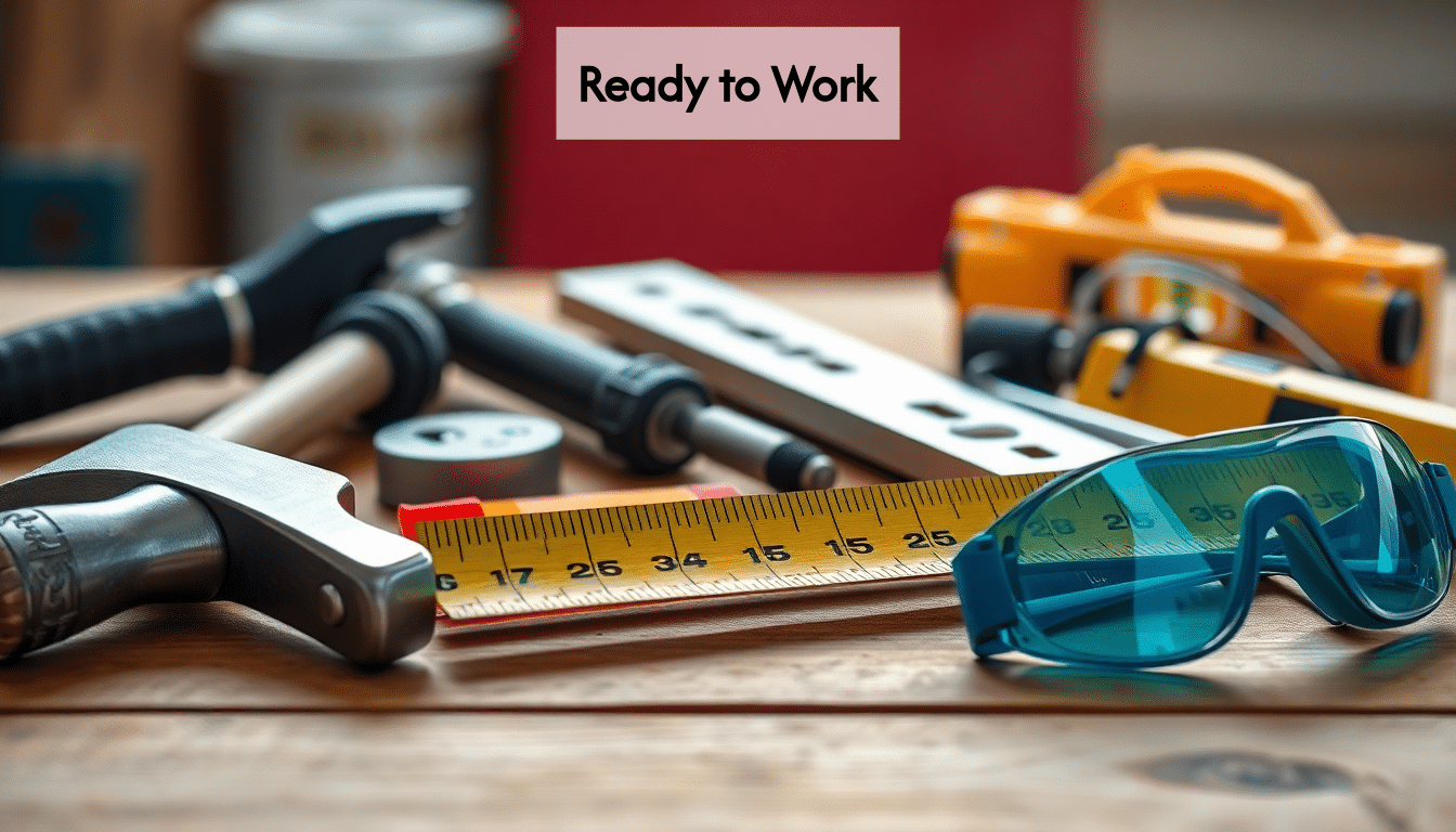 Essential construction tools