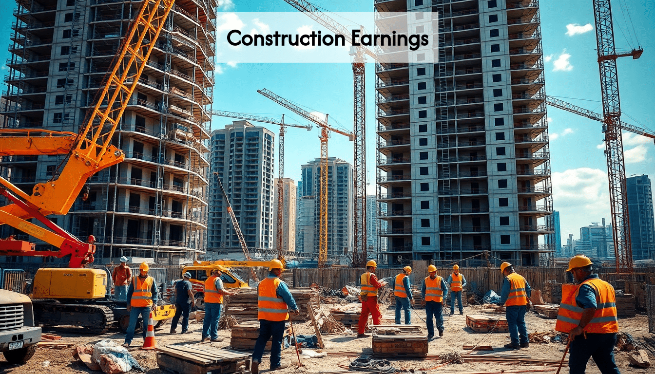 how much do construction workers make