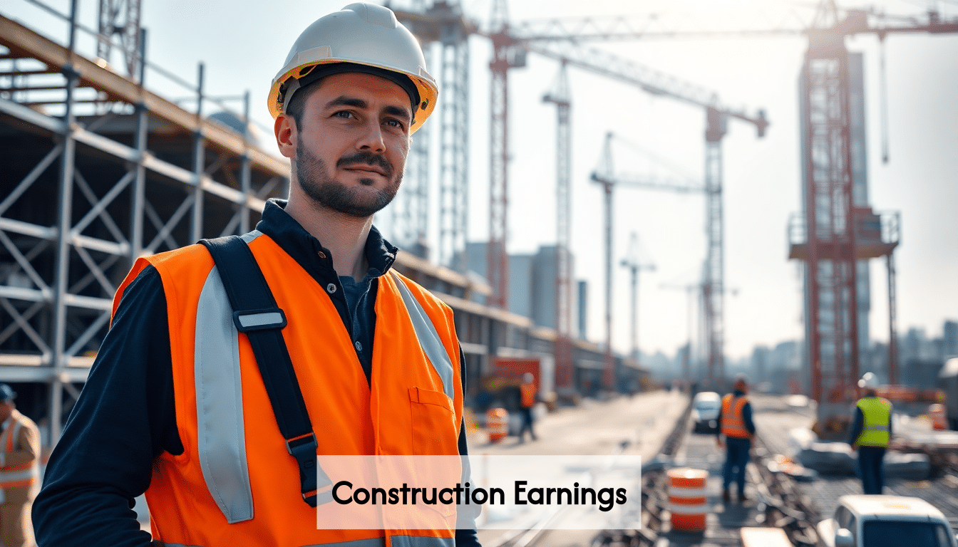 how much money does a construction worker make
