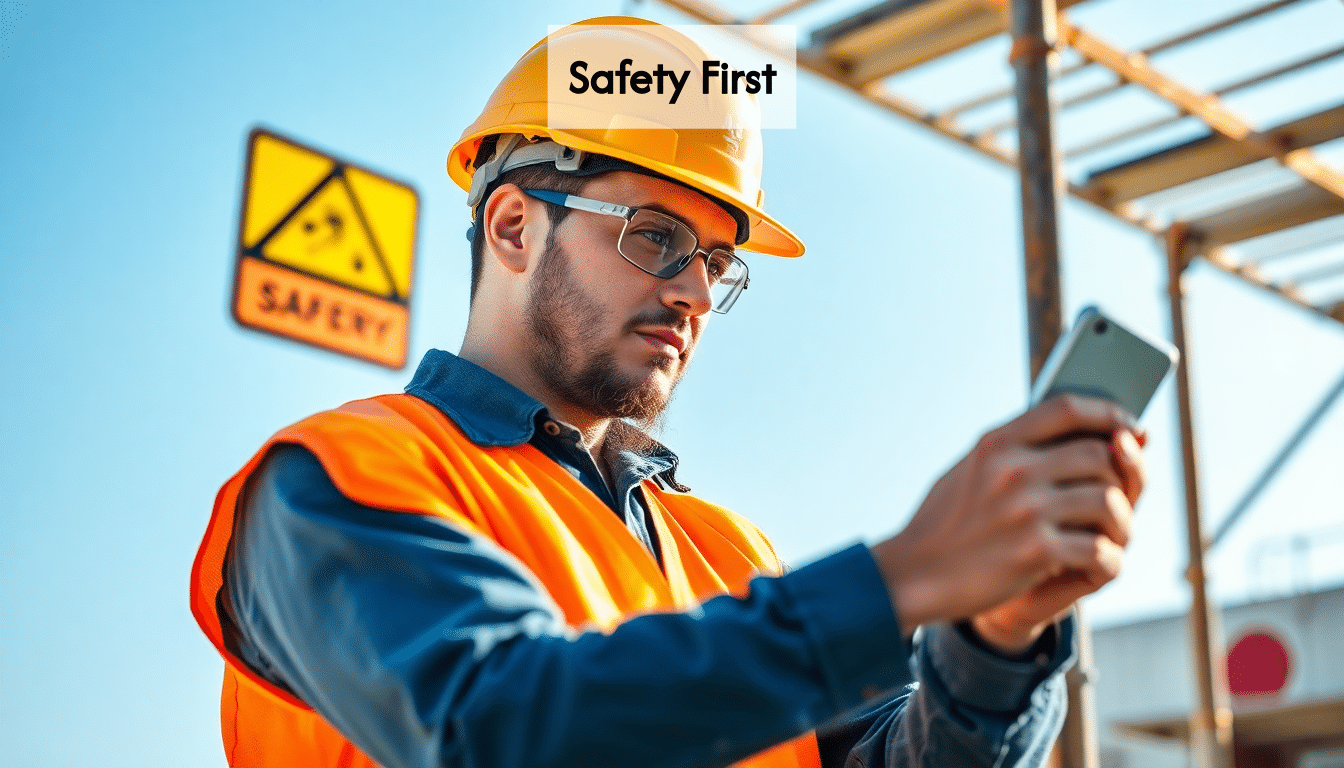 Construction safety inspection