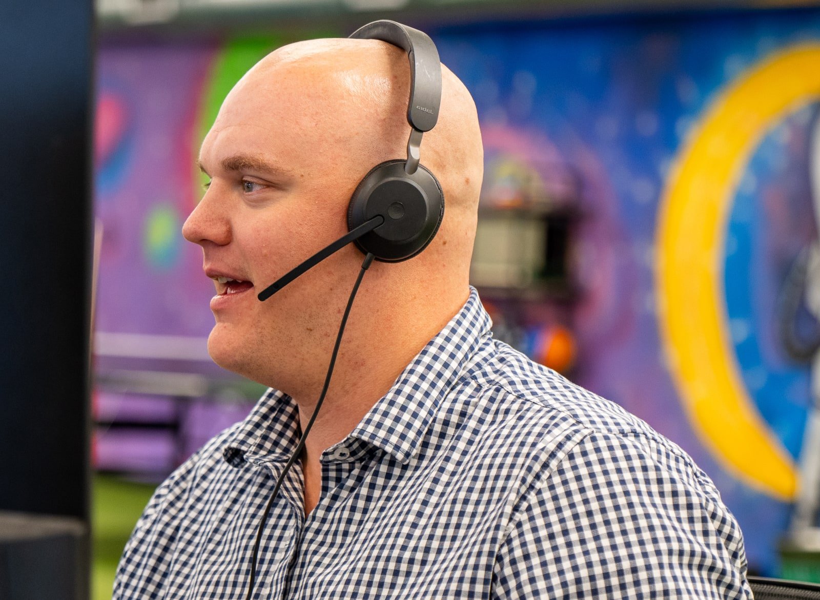 About us headset call