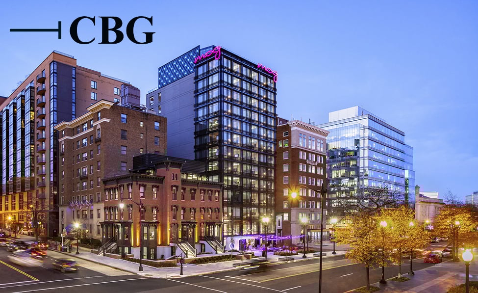 Cbg construction case study building logo