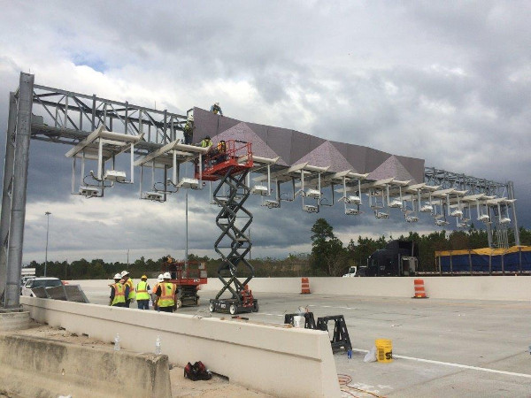 Texas sterling bridge under construction