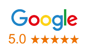 5 star Google reviews